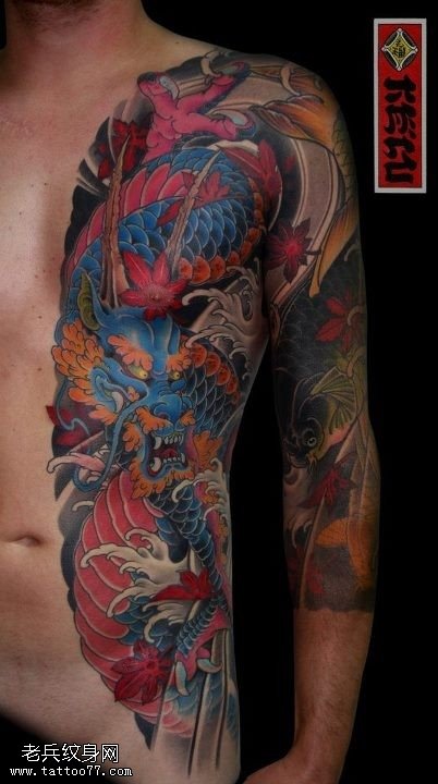 欧美经典纹身作品欣赏153