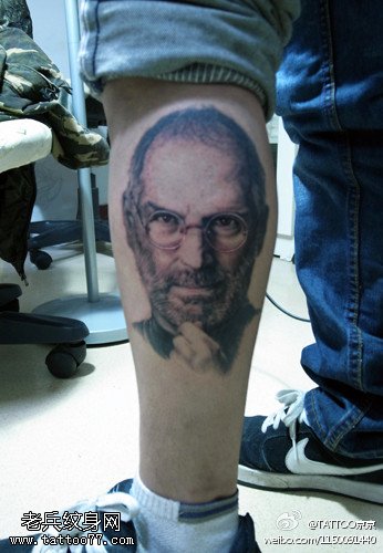 平易近人博士头纹身图案