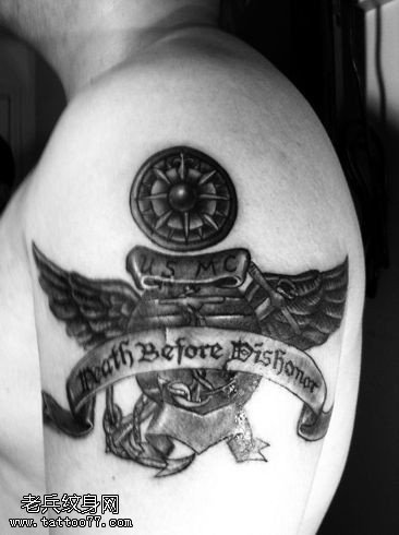 帅气超酷标志纹身图案