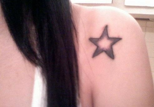 幻彩星星纹身图图片