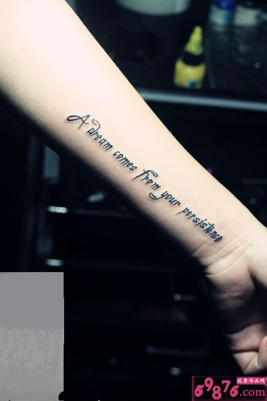 高清唯美手臂英文图片