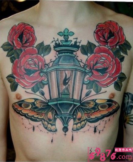 胸前唯美玫瑰路灯图片缩略频道推荐图