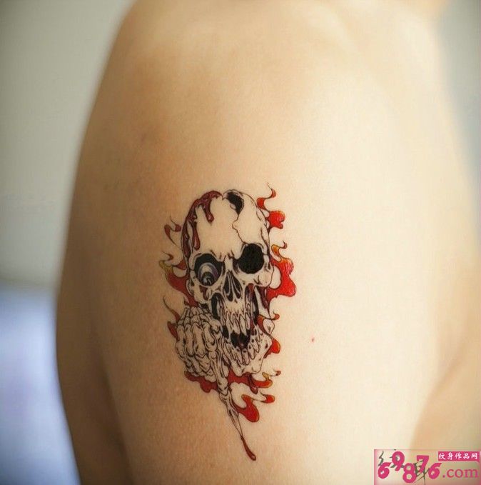 欧美哥特式骷髅图片