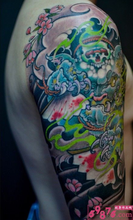 创意花臂另类纹身图片