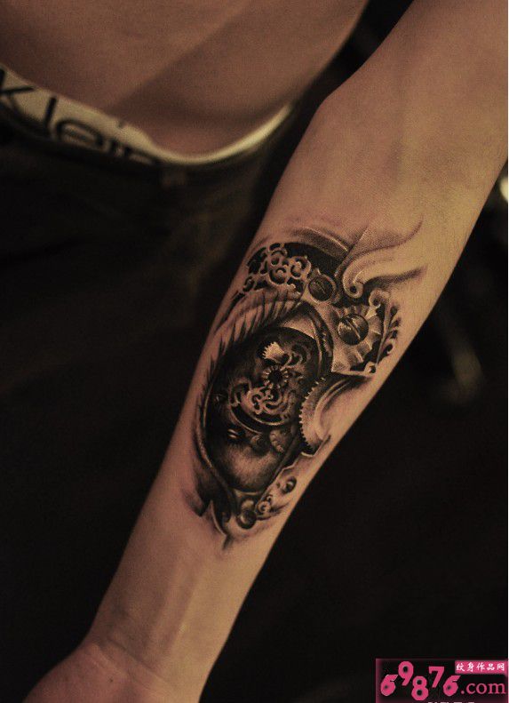 另类创意手臂纹身图案图片
