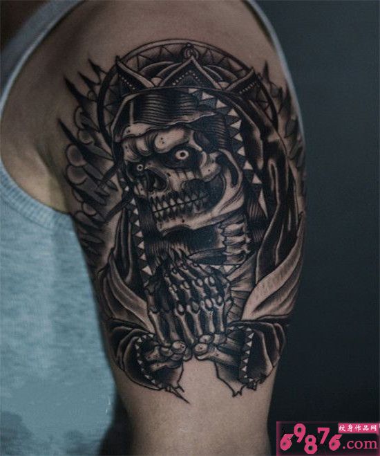 霸气手部纹身图腾图片