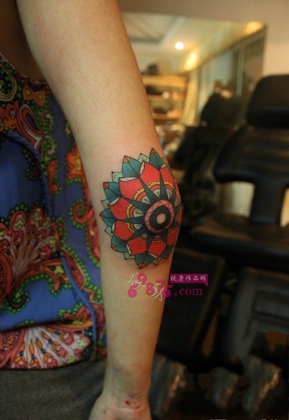 时尚艺术创意手臂纹身图片