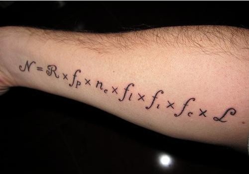 国外帅哥手臂符号纹身刺青图案图片