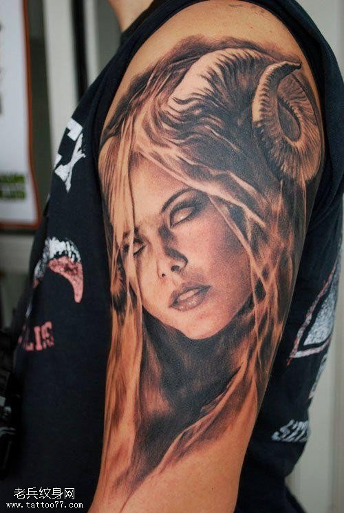 欧美经典纹身作品欣赏127