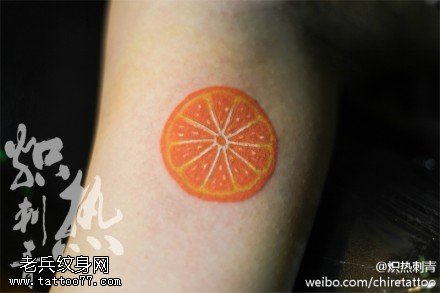 这真的是橙子哦纹身图案缩略频道推荐图