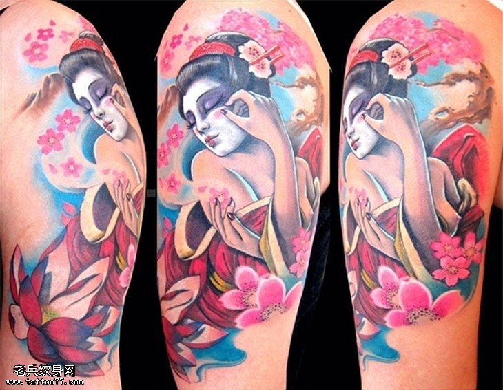 欧美经典纹身作品欣赏82