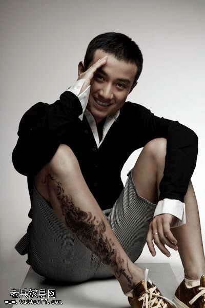 酷炫霸气马鹿纹身图案缩略频道推荐图