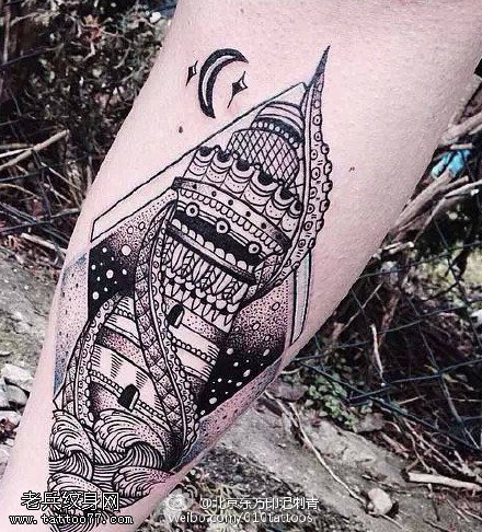 经典欧美风纹身图案