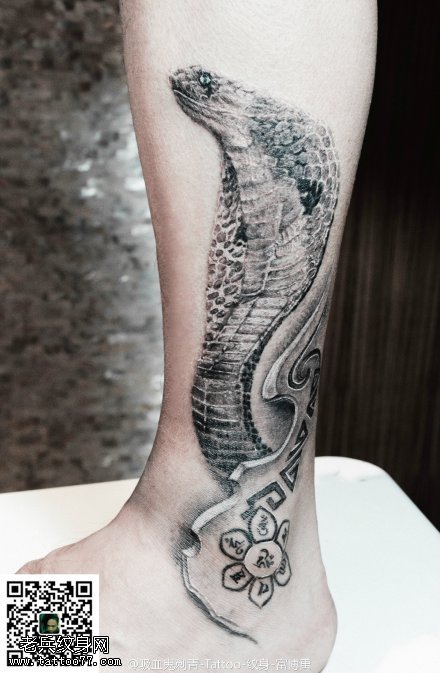 霸气酷帅蛇纹身图案