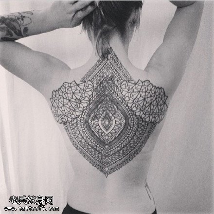 经典部落图腾纹身图案