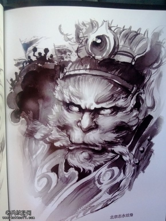 孙悟空纹身素材