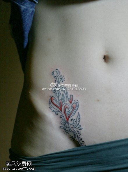 性感精致的梵花纹身图案