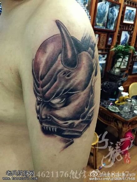 经典独角兽纹身图案