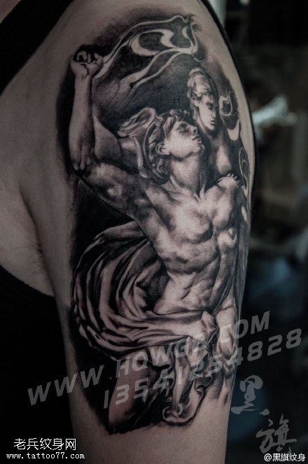 洛克王国丘比特纹身图案