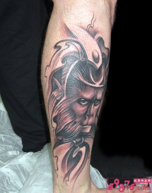 小腿叛逆的齐天大圣孙悟空图片