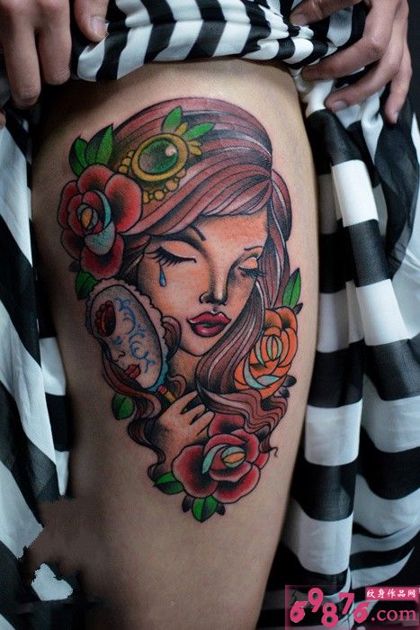 大腿高清落泪美女图图片