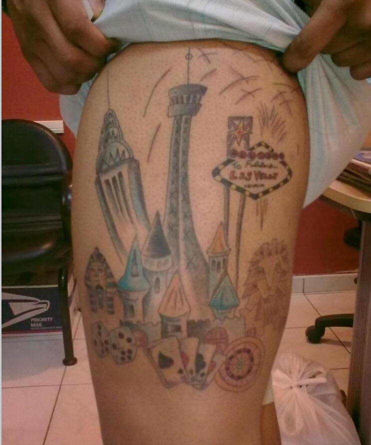 个性腿部时尚梦幻般的拉斯维加斯,曼图片