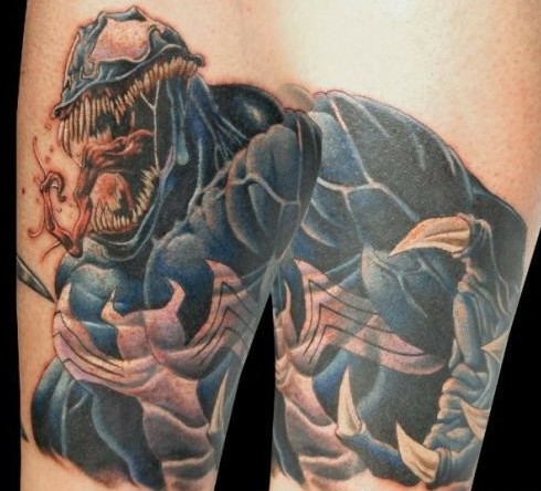 复古生化危机里生物纹身图片