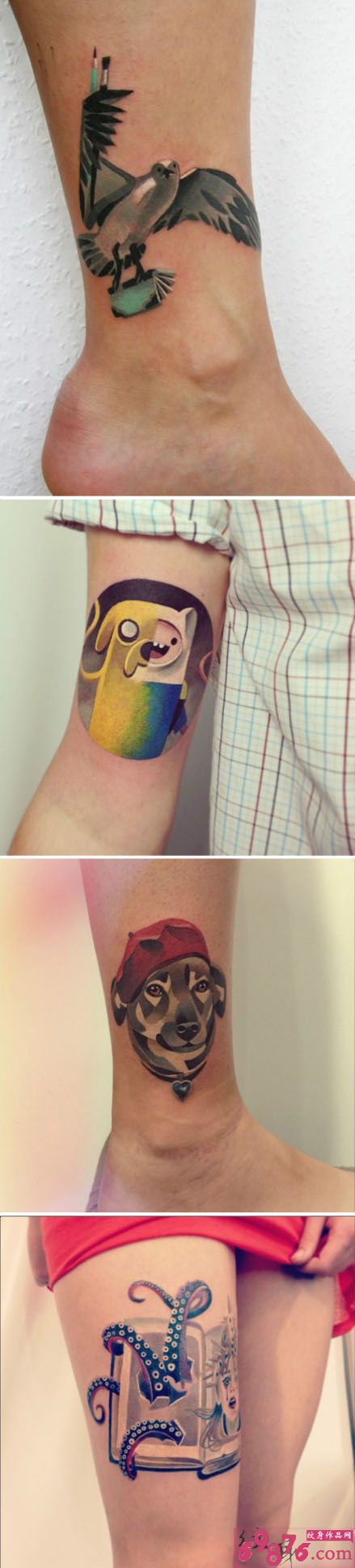 创意彩绘纹身小图合集图片