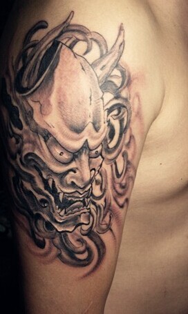 经典的般若造型刺青