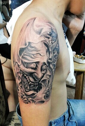 经典的般若造型刺青