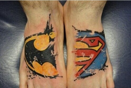 双脚复活雅玛纹身图片