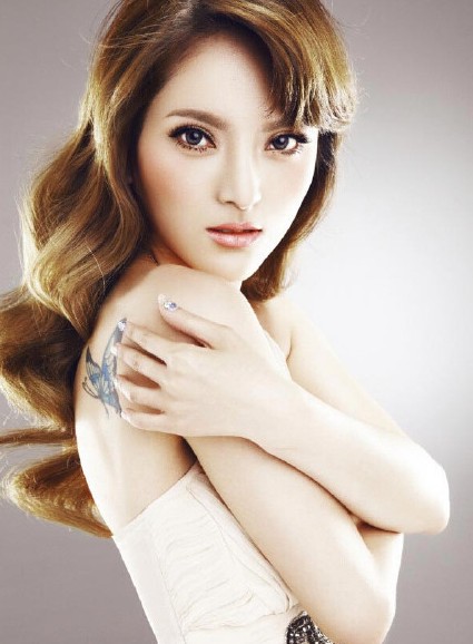 优雅性感的时尚的图腾纹身