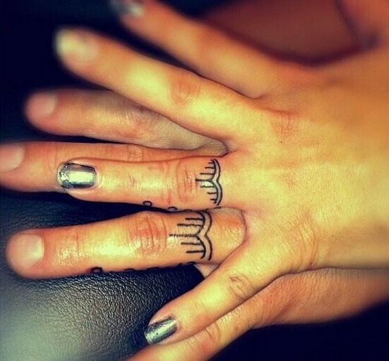 代表情侣相守的约定之戒