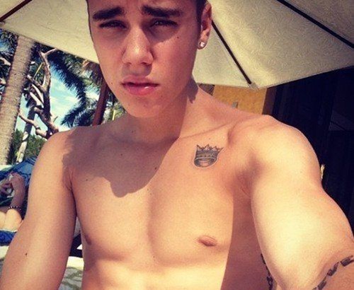 小天王贾斯汀比伯潮流纹身