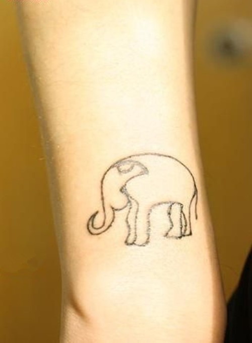 综艺女星小s个性简单纹身