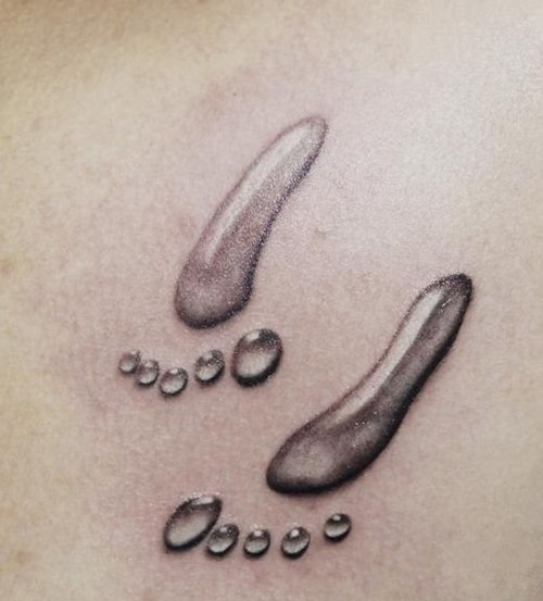 一组可爱的小猫咪纹身