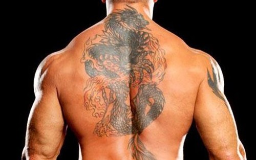 野兽巴蒂斯塔纹身