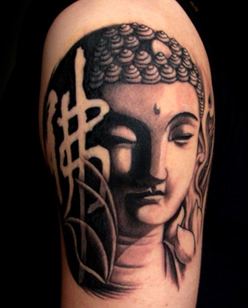 经典大气佛祖纹身