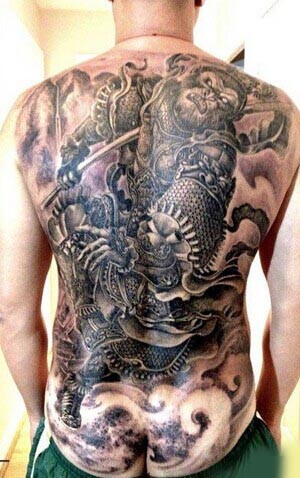 西游记人物主角孙悟空纹身