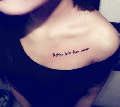 富含意义的英文句子纹身