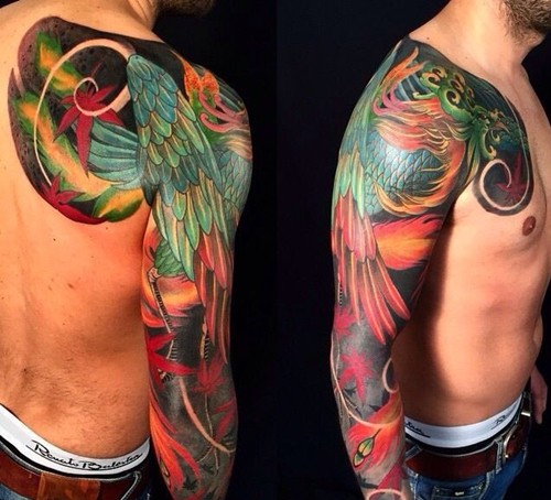 系列半甲纹身欣赏