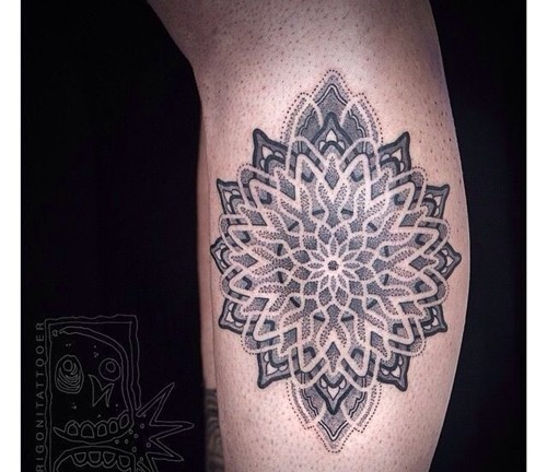 你值得拥有的腿部纹身