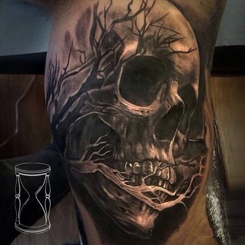 另类恐怖的纹身