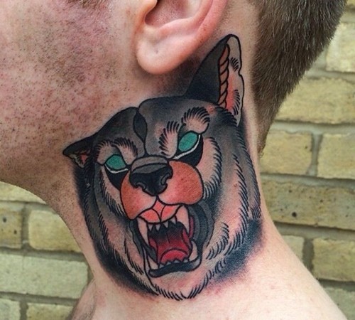 3d动物图案纹身