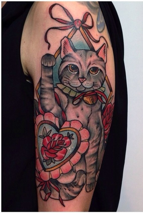 手臂纹身就是这么酷炫