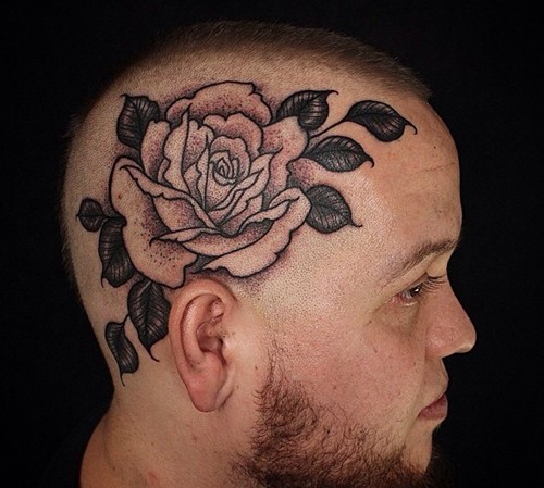 头部纹身图案大全