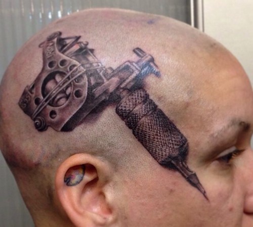 头部纹身图案大全