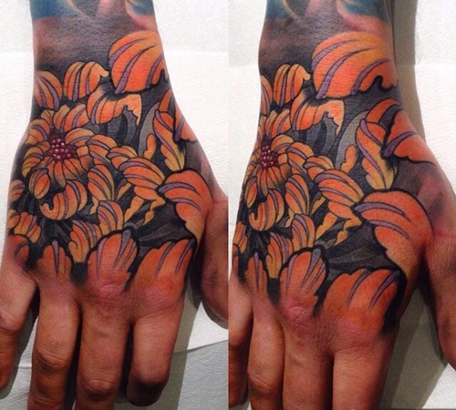 手背也可以个性时尚