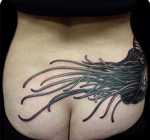 那些极黑另类图案纹身