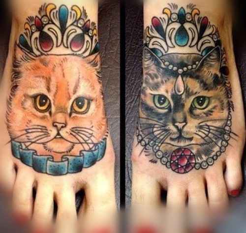 脚背纹身  给你不一样的风景